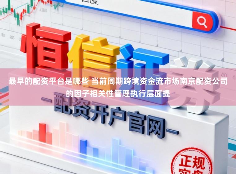 最早的配资平台是哪些 当前周期跨境资金流市场南京配资公司的因子相关性管理执行层面提