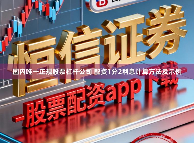 国内唯一正规股票杠杆公司 配资1分2利息计算方法及示例